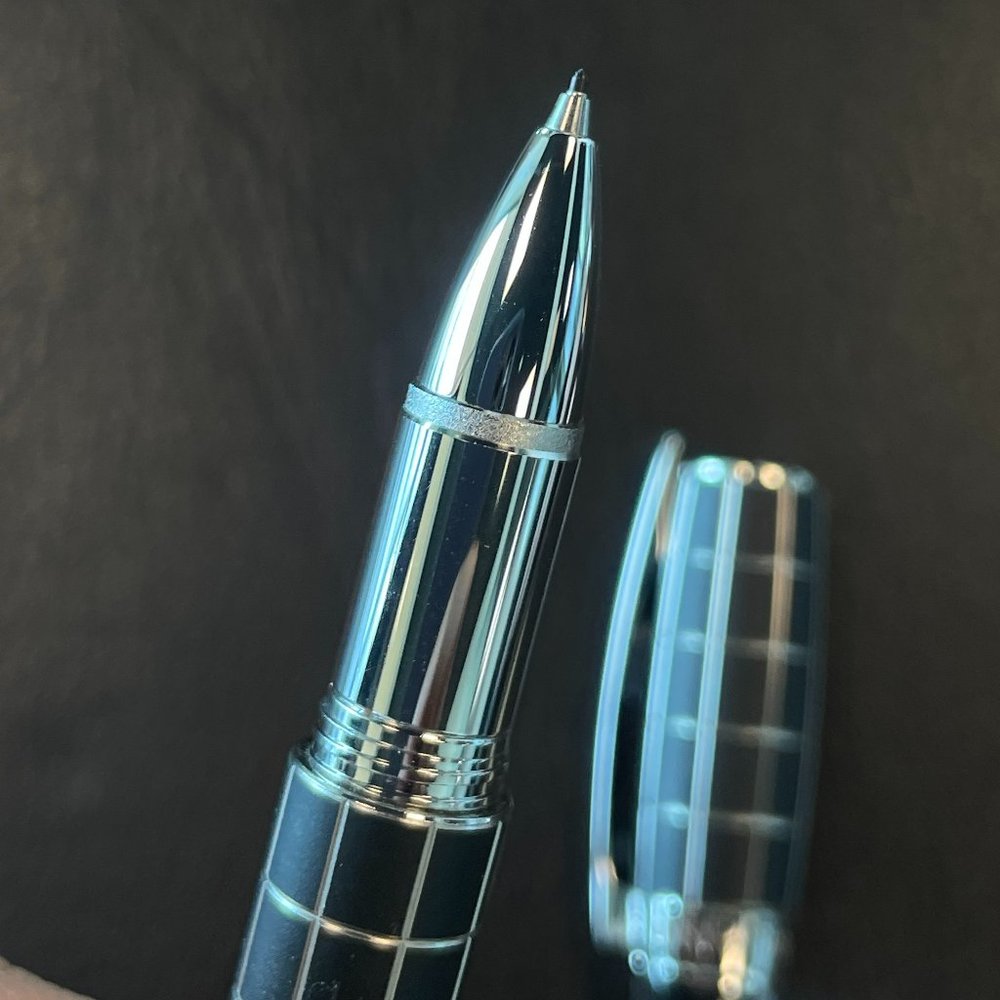 COPY - Christian Audigier Montblanc Starwalker Grid Ballpoint Pen